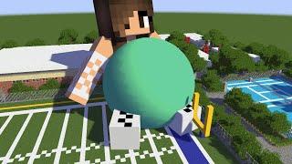 Big vore minecraft girl in city - Minecraft Animation