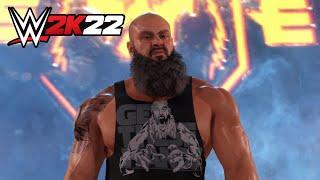 WWE 2K22 - Braun Strowman Entrance Signature Finisher