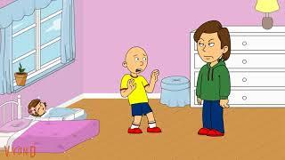 Caillou Scares The Baby - Caillou Gets Grounded Ep. 15