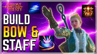 Best build longbow & staff throne and liberty