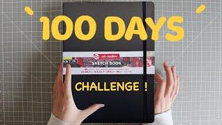 100 Day Sketchbook Challenge 