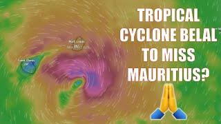 Tropical Cyclone Belal to MISS Mauritius and HIT Reunion? New Forecast Update