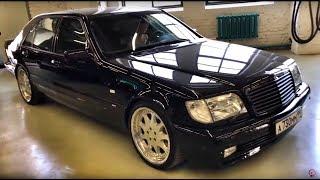 BRABUS S-CLASS W140 7.3S В ОРИГИНАЛЕ BMW Z8 С ПРОБЕГОМ 1000 КМ M5 E34 + BENTLEY & MERCEDES-BENZ