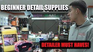 BEST DETAILING SUPPLIES  Beginner Detailing Supplies - TOPCLASS DETAIL