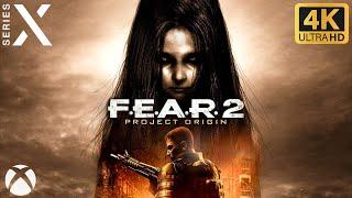 F.E.A.R. 2 Project Origin  Premonition #1  Xbox Series X 4K HDR