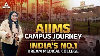 AIIMS Delhi Campus Tour - A Motivational Journey  Indias No. 1 Medical College for NEET Aspirants