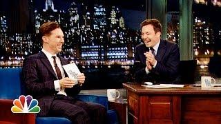 Alan Rickman-off with Benedict Cumberbatch and Jimmy Fallon Late Night with Jimmy Fallon