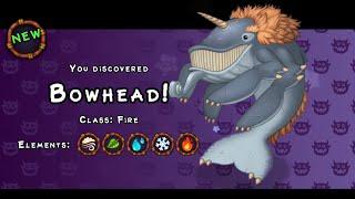 Bowhead on Amber island - My Singing Monsters