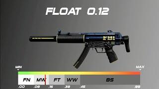 CSGO MP5  Agent - Skin wearfloat