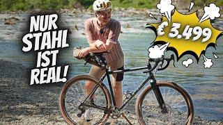 Stahlgravelbike von RENNSTAHL im Test  853 Gravel mit Top Ausstattung 