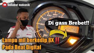 Beat digital lampu milinjeksi nya berkedip & Cara Reset yang benar‼️