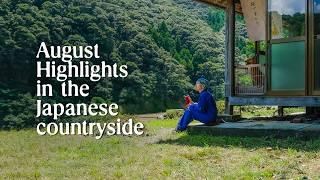 August Highlights in the Japanese Countryside House Hunt Bug Nets & Summer Festivals