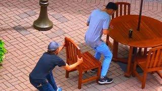 Ultimate Chair Pulling Pranks Compilation - Funniest Public Pranks 2017
