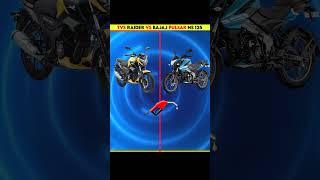 TVS Raider VS BAJAJ Pulsar Ns 125Best bike#short#shortvideo