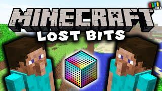 Minecraft LOST BITS  Unused Content and Debug Features TetraBitGaming