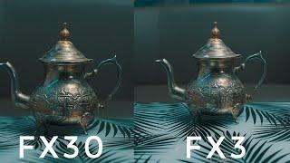 FX30 vs FX3 Low Light Performance
