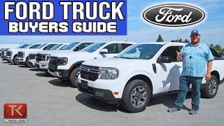 Ultimate Ford Truck Guide - Comparing Everything on Maverick Ranger F-150 Lightning & Super Duty