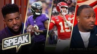 Are the Ravens the biggest threat to back-to-back champion Chiefs in the AFC?  NFL  SPEAK