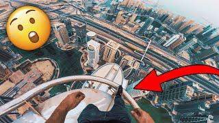 Nearly FALLING From A 400 Meter Skyscraper 