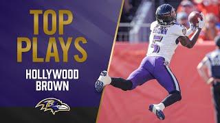 Hollywood Brown’s Top Plays At the Bye  Baltimore Ravens
