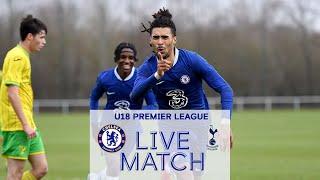 Chelsea U18s v Spurs U18s  U18 Premier League  LIVE MATCH