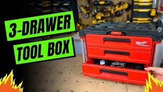 Have you perfected your storage setup? REVIEW Milwaukee Packout 3-Drawer Tool Box