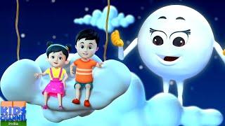 Chanda Mama Dur Ke  चंदा मामा l Hindi Rhyme For Children l Hindi Rhymes For Kids ‎@kidschannelindia