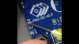 Нанесение паяльной пасты на плату next.module PSU DC #soldering #prototype #pcb #pcbassembly