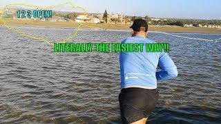 How to throw a cast net Literally the SIMPLEST TECHNIQUE