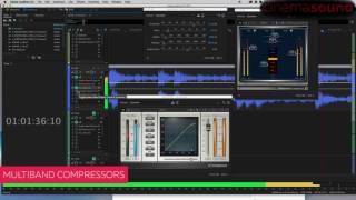 Cinema Sound Audition Waves Renaissance and C1 Compressor Shootout