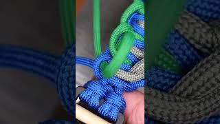 Cobra Half Hitch paracord bracelet #shorts #paracord #paracordbracelet #handmade #bracelet  #diy