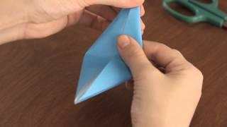 Como Hacer una Grulla que Aletea en Origami  Figuras Basicas en Origami