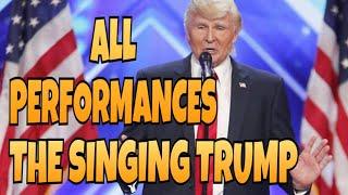 The Singing Trump  All Performances  Americas Got Talent 2017  Talent Worldwide