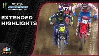 Supercross 2024 EXTENDED HIGHLIGHTS Round 10 in Indianapolis  31624  Motorsports on NBC