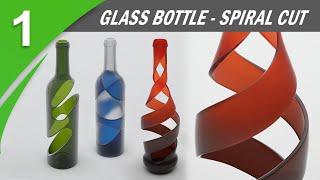 How to cut a glass bottle - 8 VIDEO SERIES 