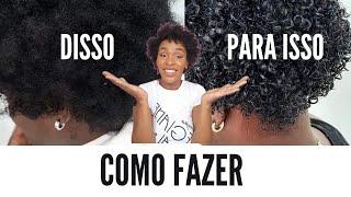 Relaxamento profissional em cabelo crespo - Tutorial passo a passo