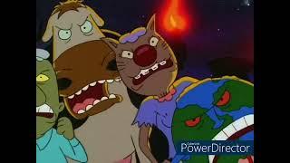 CatDog Angry Mob with the Earth