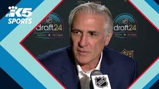 Seattle Kraken General Manager Ron Francis on teams first NHL Draft pick