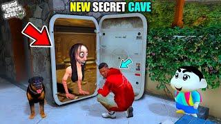 GTA 5  Franklin and Shinchan Found Mystery cave in GTA 5.. GTA 5 Mods