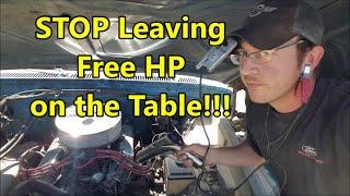 The Timing Light & Total Ignition Timing Maximizing PEAK HP & Performance 