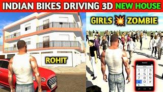 Indian Bikes Driving 3d  New HOUSE ?  GIRLS  ZOMBIE  Funny Gameplay Indian Bikes Driving 