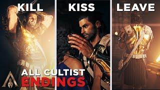 All Cultist Ending KillKissLeave Aspasia - Assassins Creed Odyssey