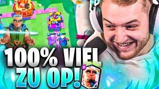 ICH CHECKE nix MEHR  GEISTESKRANKER SUPER Magic ARCHER - Clash Royale F2P Challenge