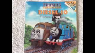 Thomas And The Magic Railroad - Diesel 10 Means Trouble Book