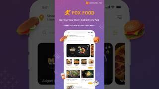 Fox-Food App Promo Video  On-Demand Food Delivery App Script - White Label Fox