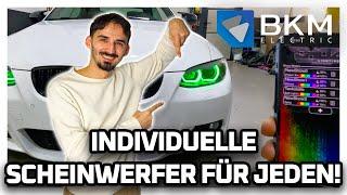 BMW E92 Custom Scheinwerfer  App Steuerung