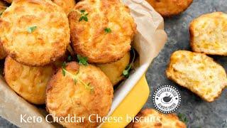 How to make Keto Savoury Cheddar Cheese Biscuits - Gluten Free