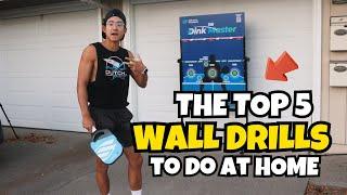 THE TOP 5 WALL DRILLS TO DO AT HOME  Pickleball Drills 101