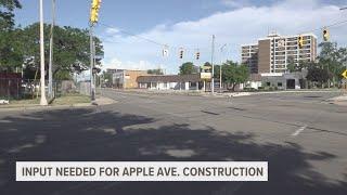 MDOT City of Muskegon ask for input on Apple Avenue reconstruction