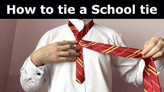 How to tie a tie for School Easy